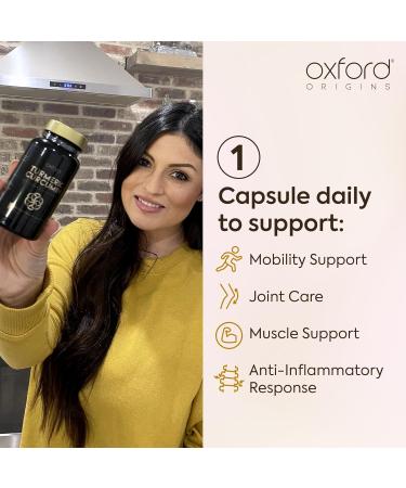 Advanced Turmeric and Black Pepper Capsules Made in the UK | ONE per Day Turmeric Supplement with Ginger & Black Pepper | High Absorption Tumeric Supplement Joints Care | 8 Month Supply - 240 Capsules 240 count (Pack of 1) - Buy Online on GoSupps.com