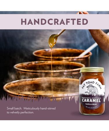 Fat Toad Farm Vanilla Bean Goats Milk Caramel Sauce - 8fl oz Jar (Pack of 1) - Buy Online on GoSupps.com