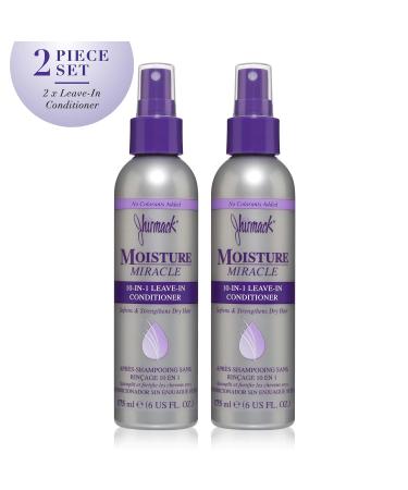 Jhirmack 10-in-1 Leave-In Conditioner Spray - Heat Protectant Detangler Softener & Repair | Vitamin E & B5 - Set of 2 (6 Fl Oz - Buy Online on GoSupps.com