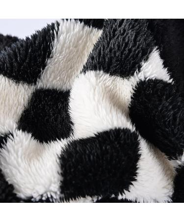 Sebaoyu Plaid Turtleneck Dog Pajamas | Fleece Sweater for Small Dogs | Winter Tiny Dog Clothes | X-Small Black - Buy Online on GoSupps.com