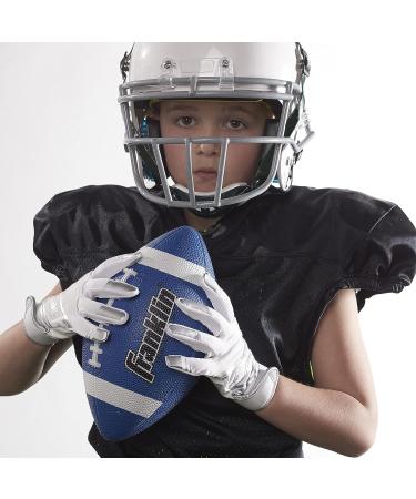 Franklin Sports Junior Football - Grip-Rite 100 1 Pack Blue/White - Buy Online on GoSupps.com