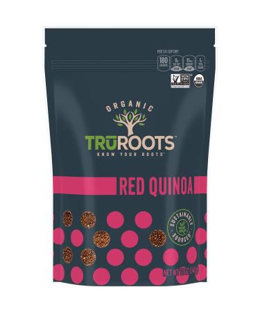 TruRoots Organic Red Quinoa, 12 Ounces, Certified USDA Organic, Non-GMO Project Verified Red 12 Ounce (Pack of 1)
