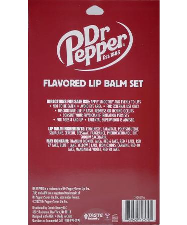 Soda Flavored Lip Balm 4-Piece Pack - Centric Brands Vending Machine Collection - Buy Online on GoSupps.com