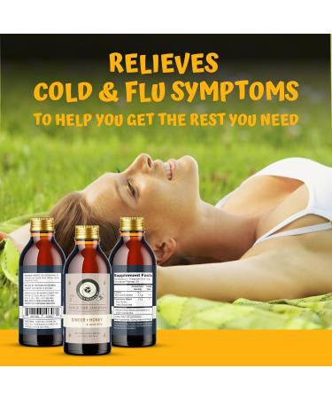 Natural Children s Syrup with Ginger Honey & Aloe Vera - 5 oz (150ml) | Healthy Immune Support - Buy Online on GoSupps.com
