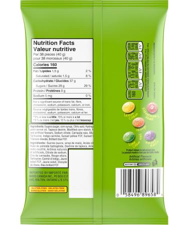 Skittles Sour Chewy Sour Candy Bag 12 Packs 151g Per Pack Bulk Box Sour 191 g (Pack of 12) - Buy Online on GoSupps.com