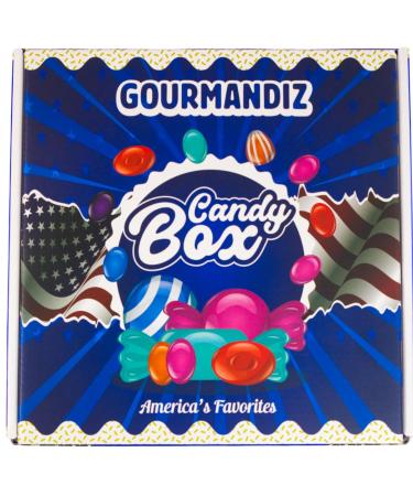 Box of American Sweets - Gourmet Box with Varied Flavors of the USA - Assorted Sweet and Original Treats (Sweet Americana)