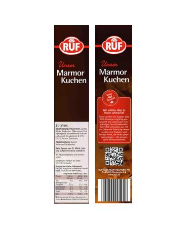 Buy Call Marble Cake Baking Mix - Vegan Friendly Classic Cocoa Flavor Extra Juicy - 8x450g Pack for Delicious Box Cakes - Buy Online on GoSupps.com