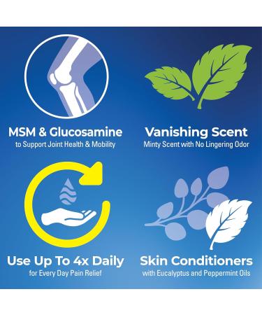 Stopain Pain Relief Gel Packets Max Strength Fast Acting USA Made for Arthritis Sciatica Knee & Neck Pain | 10 Pack with MSM & Glucosamine HSA & FSA Eligible - Buy Online on GoSupps.com
