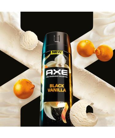 Shop Axe Fine Fragrance Collection - Black Vanilla & Sandalwood Body Spray | 72H Odor Protection | Aluminum-Free | 3 Count - Buy Online on GoSupps.com