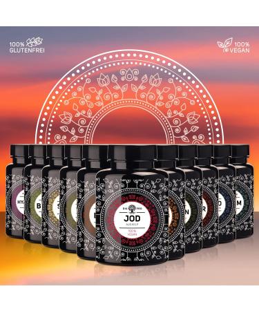 Buy DiaPro 150 g Natural Iodine from Brown Algae - 365 Vegan Capsules Laboratory Tested Annual Supply - International Shipping Available - Buy Online on GoSupps.com