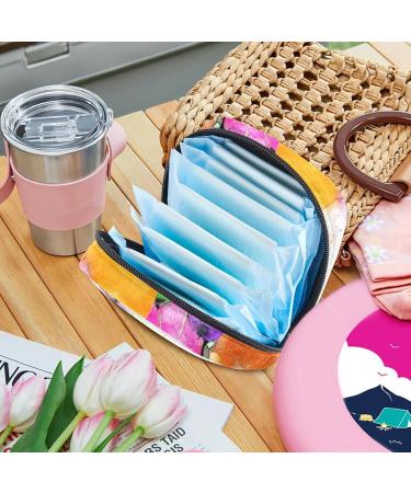Buy Fairy Flower Sanitary Napkins Storage Pocket for Menstrual Cups - Portable & Stylish for Teens & Women - Buy Online on GoSupps.com