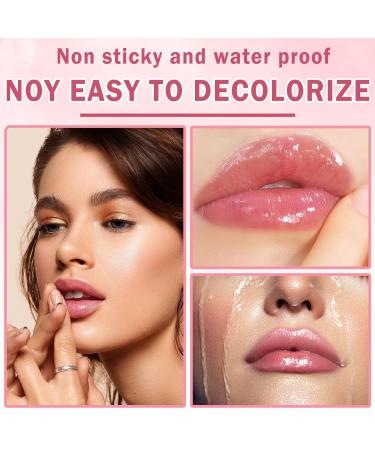 CAHIUYOA 3PCS Color Changing Lip Gloss Set - Plumping Lip Oil Moisturizing Lip Balm Magic Lipstick & Stain for Dry Lips - Perfect Lip Care Set B - Buy Online on GoSupps.com