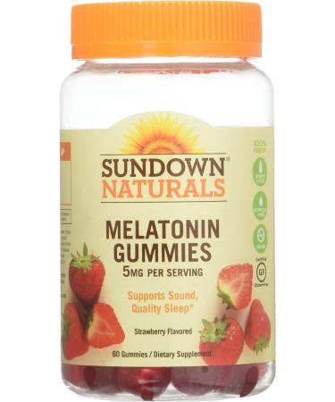 Sd Melatonin Gummies Size 60ct Sundown Melatonin Gummies 60ct - Pack of 1
