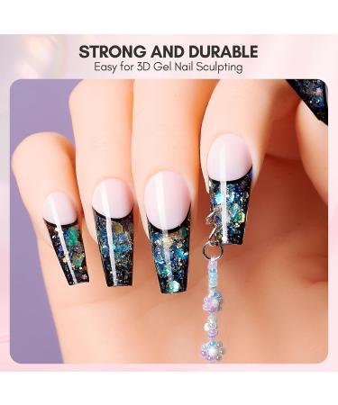 Makartt Solid Builder Gel Starter Kit - 4 in 1 Nail Extension Gel Set with 3D Sculpting, Strong Nail Glue for Acrylic Nails, Rhinestone Adhesive, and Hard Gel - 4 Color Kit | Nail Lamp Required - Buy Online on GoSupps.com