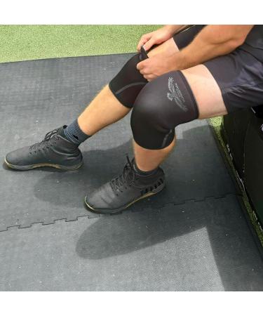 7mm Knee Sleeves for Bodybuilding & Weightlifting - Injury Prevention & Compression (X-Large 1 Pair - Buy Online on GoSupps.com