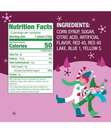 Brach's Holiday Cherry Candy Canes - 12ct Box | Perfect Stocking Stuffer & Festive Holiday Treats - Buy Online on GoSupps.com