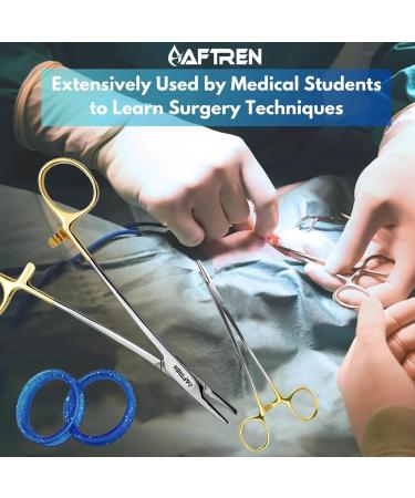 Aftren Medical Scissors - 5.5 Inch EMT Trauma Surgical Scissors for Nurses - Durable Stainless Steel (Gold) - International Shipping Available - Buy Online on GoSupps.com