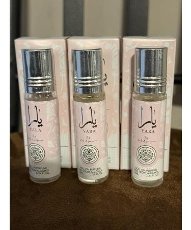 ORIGINAL YARA Roll On Perfume Oil CPO - 10ML (0.34 OZ) Ardof Perfumes Tavel Size Perfume Oils Perfume Oils for Men & Women. (3 pack) - Buy Online on GoSupps.com