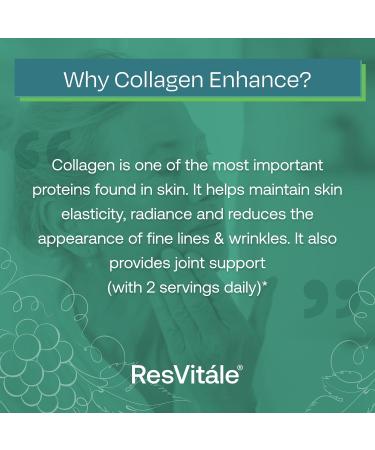 ResVitale Beauty 3 - Skin Care Supplement with Collagen Keratin & Elastin - 90 Capsules & Collagen Enhance - Beauty Supplement with Hyaluronic Acid & Resveratrol - 60 Capsules - Buy Online on GoSupps.com