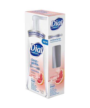 Dial Complete Clean + Gentle Antibacterial Foaming Hand Wash 7.5 fl oz Pack - White Grapefruit - 8 Count - Buy Online on GoSupps.com