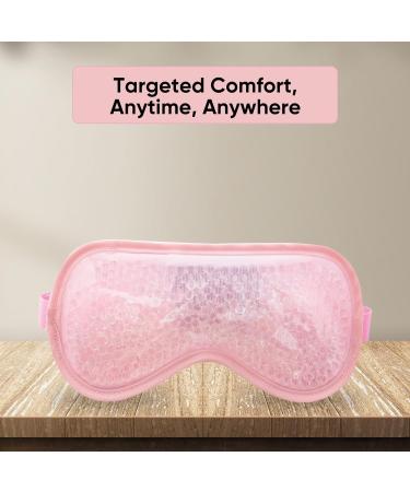 Albert Austin Cooling Eye Mask for Puffy Eyes Reversible Soft Plush Cold Eye Mask Relieves Sinus Pain Headache Migraine Reusable Hot Cold Therapy Cooling Gel Eye Mask Dark Circles Swollen Eyes - Buy Online on GoSupps.com