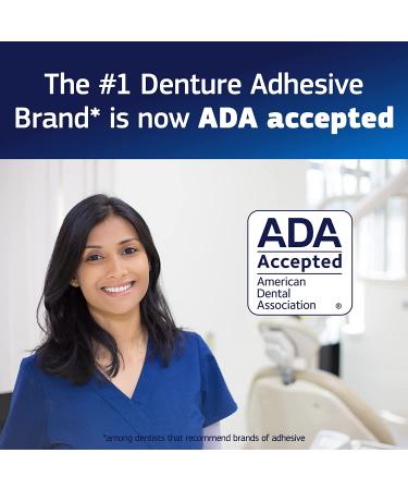 Fixodent Original Secure Denture Adhesive Cream 2.4oz (Pack of 5) - For Full & Partial Denture Wearers - Buy Online on GoSupps.com