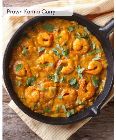 Spice Pots Korma Powder - 100% Natural Ingredients - Gluten Free & Vegan - Mild Heat - 40g Pot - 8 Servings - Buy Online on GoSupps.com