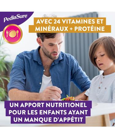 PediaSure Chocolate Shake - Food Supplement for Children - Shake with Multivitamins and Minerals Proteins and Omega 3 and 6 - Ages 1 Year + - 1 x 400 g - Buy Online on GoSupps.com