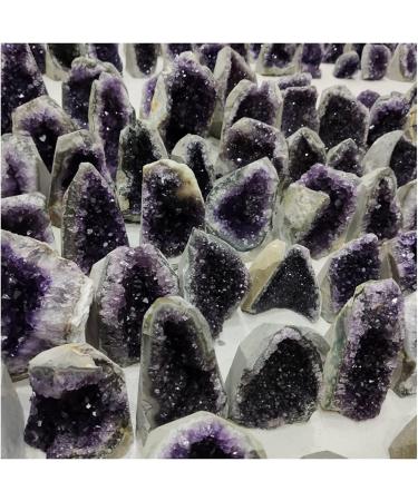 Amethyst Rough Stone Large Amethyst Cluster Geode Crystal Quartz Cut Base Amethyst Specimen Uruguay (Size : 550-650g) Natural Stones and Minerals (Size : 550-650g) - Buy Online on GoSupps.com