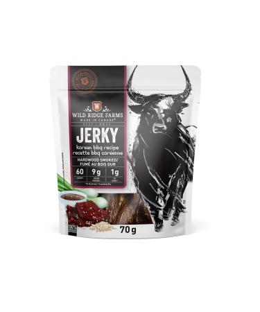 WILD RIDGE FARMS JERKY KOREAN BBQ-70g