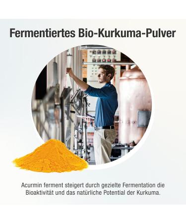 Acurmin Ferment - Organic Fermented Turmeric Powder with Postbiotic Benefits | 120g (1 Pack) - International Shipping Available - Buy Online on GoSupps.com