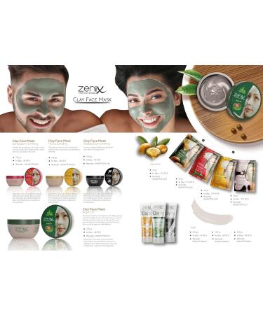 Zenix Men Face Mask Clay Strawberry 350G | Facial Care for Men & Women | Fights Pimples Blackheads & Impurities | Small Face Mask - Buy Online on GoSupps.com