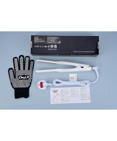 CkeyiN 2 in 1 Hair Straightener and Curler - Ceramic Plates Flat Iron for Long Short Thick Hair - Buy Online on GoSupps.com