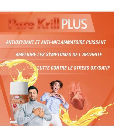 Unique Pure Krill Oil + EPA/DHA + Bio-Assimilated Astaxanthin | Regulates Cholesterol and Triglyceride Levels | Cardio-protective Antioxidant & Anti-Inflammatory Action | 60 Capsules. - Buy Online on GoSupps.com