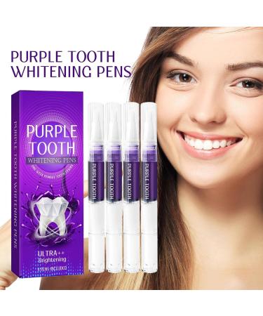 Tooth Whitening Gel - No Sensitivity Travel-Friendly Purple Pin for Home & On-the-Go Dental Care - Buy Online on GoSupps.com