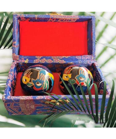 Sabelax Baoding Balls - Stress Relief & Meditation | Hand Fitness Feng Shui Relaxation - Buy Online on GoSupps.com