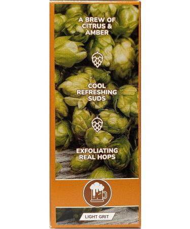 Bare Bar Amber-Ale all Natural Mens soap bars UK Light Grit Handcrafted Exfoliating Cold Process Natural Body Soap for Men essential oil Vegan Plastic Free Cruelty Free 142g - Buy Online on GoSupps.com