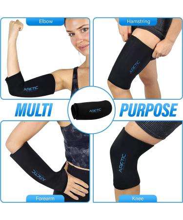 2 Pack Knee & Elbow Ice Pack Wrap for Pain Relief and Recovery - Cold/Heat Therapy for Injuries - Large Size - Buy Online on GoSupps.com