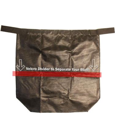 Universal Golf Cart Storage Bag for 2 and 4 Seater Carts - EZGo, Club Car, Yamaha - Black - Buy Online on GoSupps.com