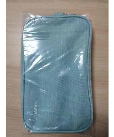 Travel Toiletry Wash Bag for Women Traveling Dopp Kit Makeup Bag Organizer for Toiletries Accessories Cosmetics (Mint Green) A-mint Green - Buy Online on GoSupps.com