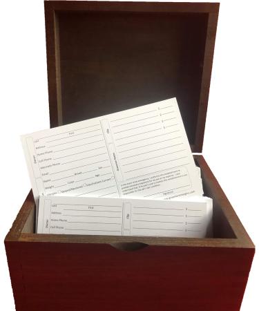 Pet Dog Cat Grooming Customer Clip Cards (100 Pack Thick 8 X 5 inch Professional Profile Kennel Record Care Service Card) - Buy Online on GoSupps.com