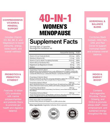 Totaria Menopause Capsules for Women & Multivitamin Gummies for Women (Grape Flavor) - Buy Online on GoSupps.com