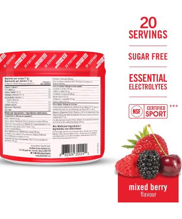 BioSteel Hydration Mix Mixed Berry + Lemon Lime Bundle (20 Servings each) Zero Sugar Hydration Drink Mixes Hydration Mix + Sports Drink Powder Mixed Berry 140 g (Pack of 1) - Buy Online on GoSupps.com