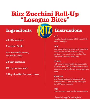 RITZ Original Crackers 20 Snack Packs - Delicious Snacking On-the-Go - Buy Online on GoSupps.com