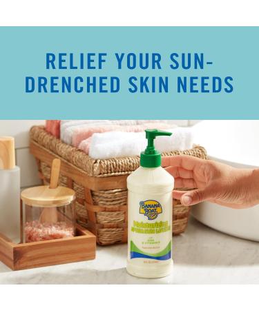 Banana Boat Moisturizing After Sun Lotion with Aloe & Vitamin E - 16oz | After Sun Care & Sunburn Relief - Buy Online on GoSupps.com