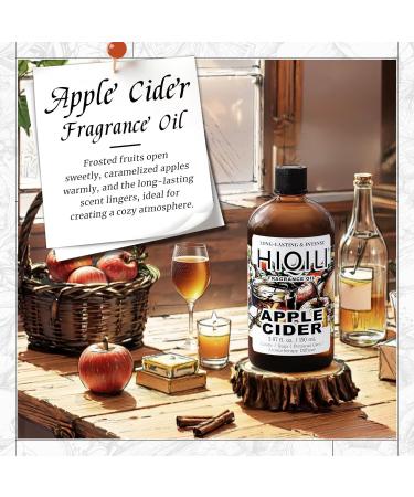HIQILI 100ML Orange Essential Oil & 150ML Apple Cider Fragrance Oil for DIY Diffuser - Buy Online on GoSupps.com