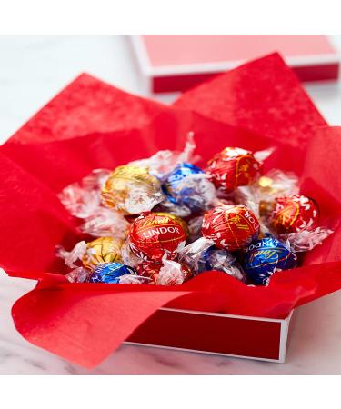 Lindt LINDOR Dark Chocolate Truffles - Smooth Melting Center - 25.4 oz, 60 Count - Gift Ready - 1.6 Pound Pack - Buy Online on GoSupps.com