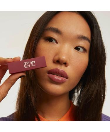 3INA Makeup Lipstick 273 - Warm Brown Matte Lip Color with Vitamin E & Shea Butter - Long Lasting, Creamy Texture - Vegan & Cruelty Free - Buy Online on GoSupps.com
