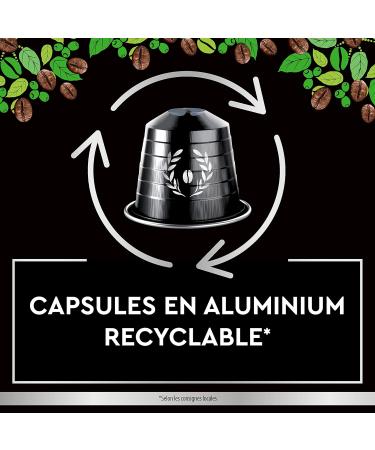 CARTE NOIRE - Organic Coffee Capsules Compatible with Nespresso - Arabica Coffee - 30 Aluminum Capsules - Made in France - Buy Online on GoSupps.com