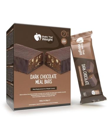 7x Dark Chocolate Diet Meal Replacement Bars - Shake That Weight Dark Chocolate 7